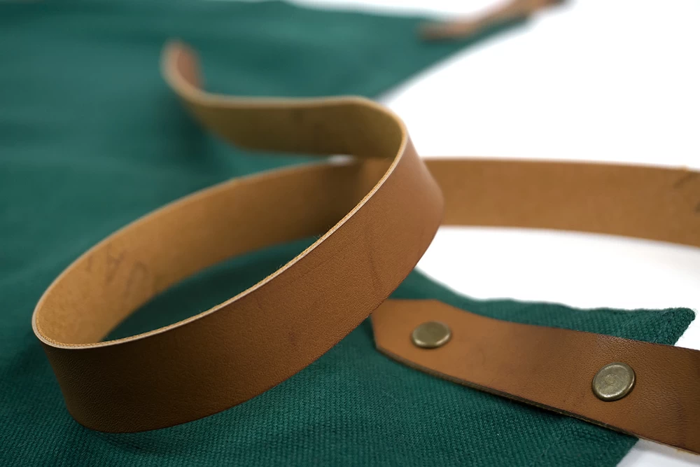 KOOK Keukenschort Recycled Groen 90 X 70 Cm - Afbeelding 3