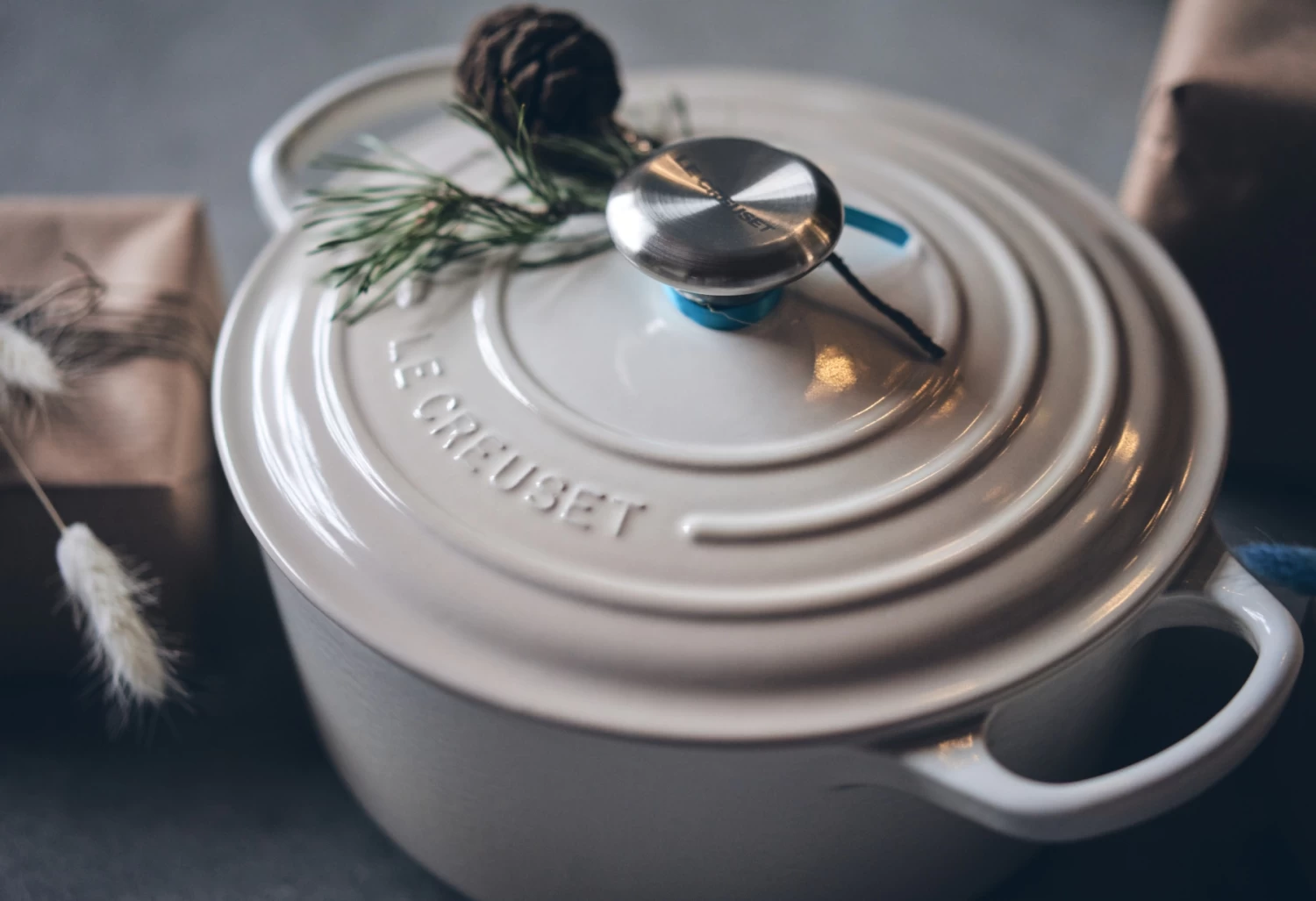 Le Creuset Braadpan Signature - Meringue - ø 20 Cm / 2.4 Liter - Afbeelding 2