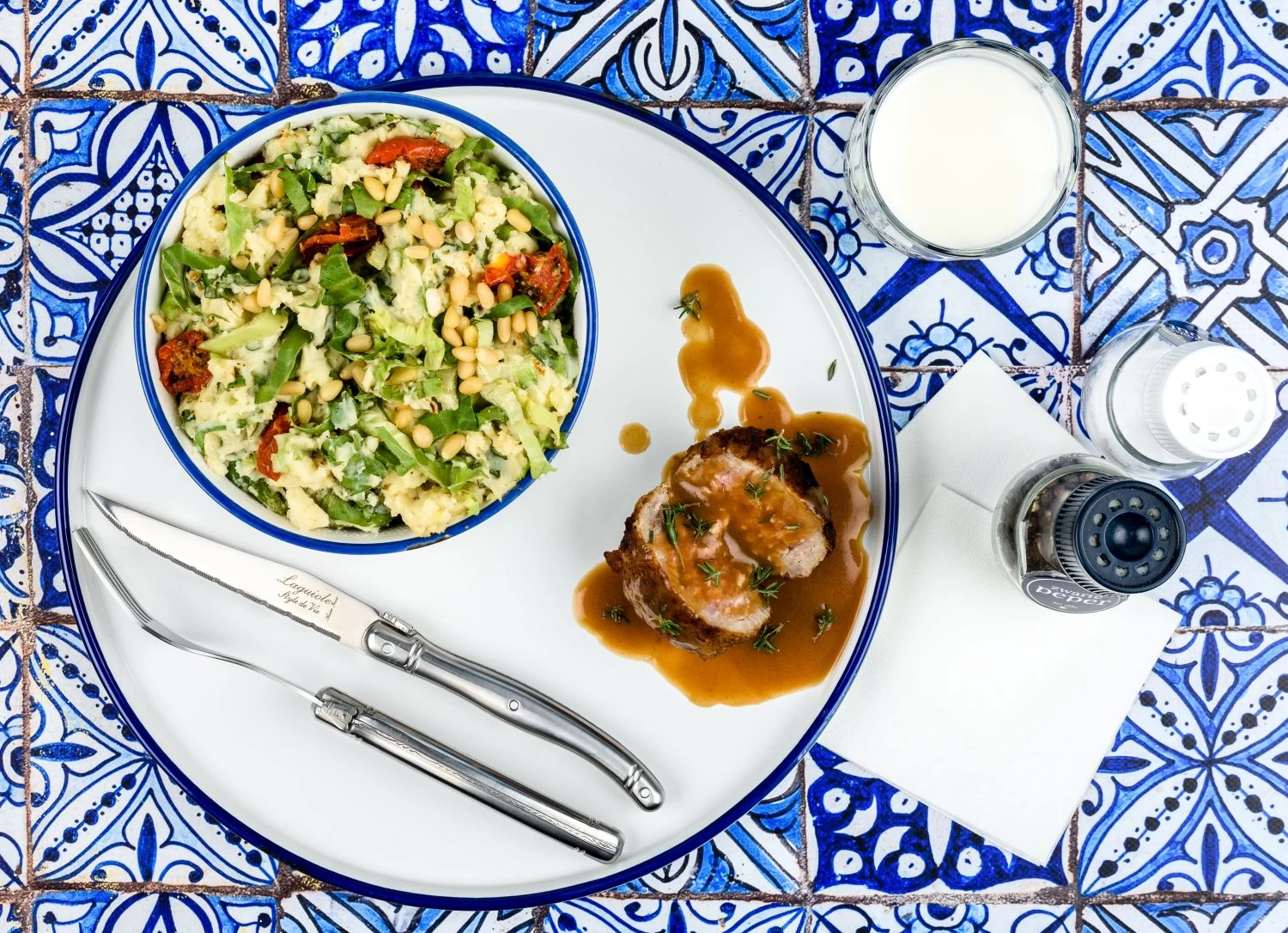 Laguiole Style De Vie Steakmessen Premium Line RVS 6 Stuks - Afbeelding 5