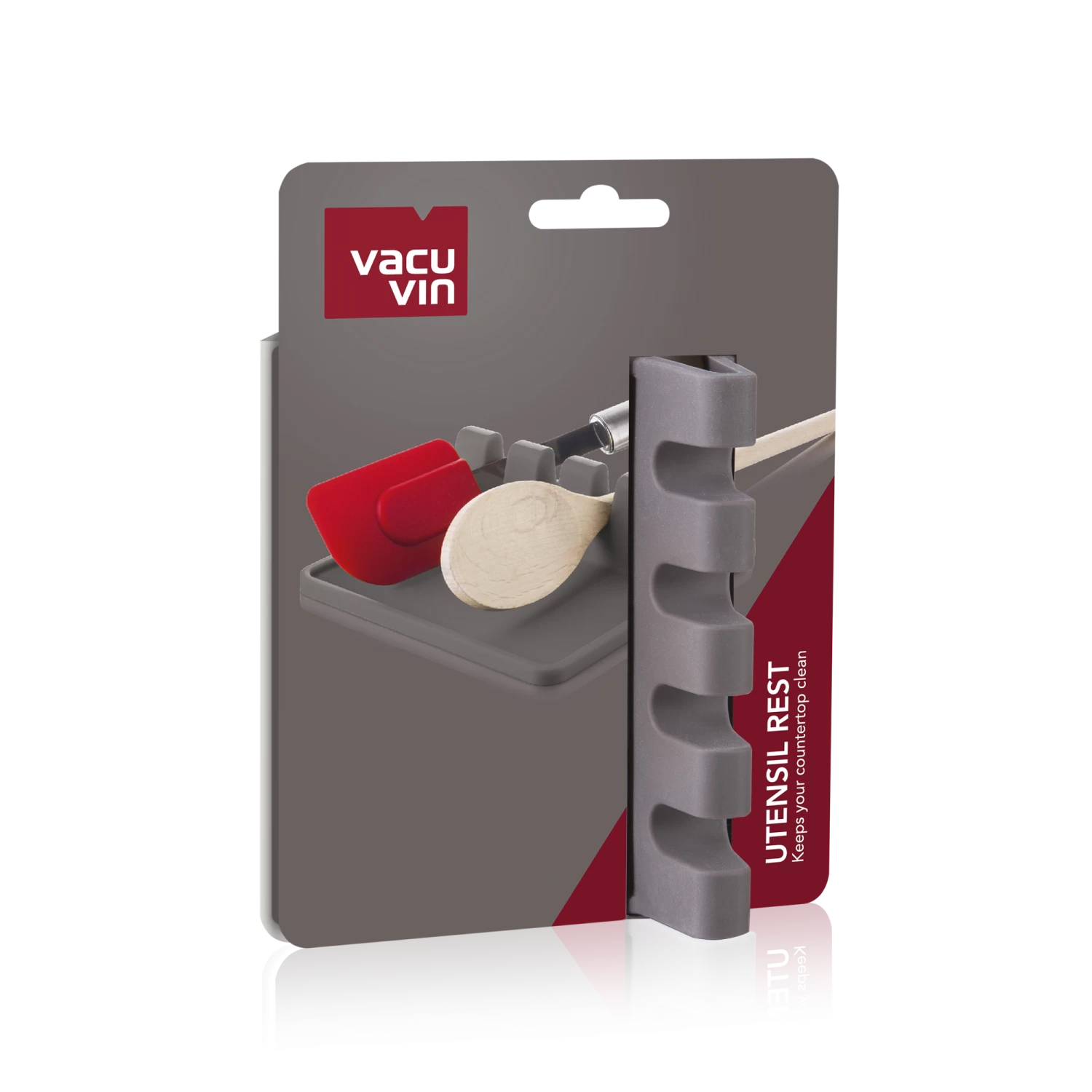 Vacu Vin Lepelhouder - Grijs - Afbeelding 3