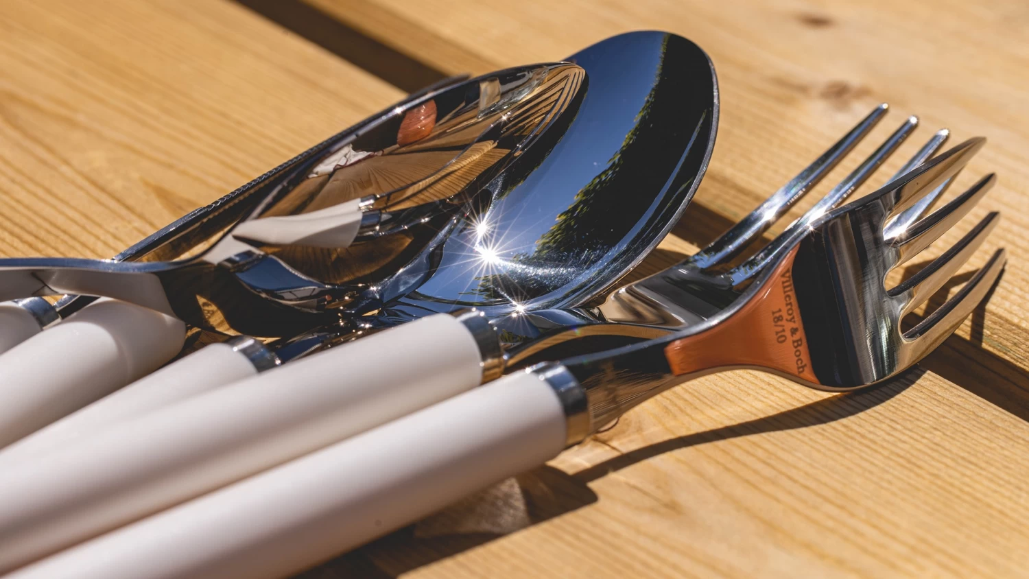 Villeroy & Boch Bestekset Play! - White Pearl - 24 Delig / 6 Personen - Afbeelding 2