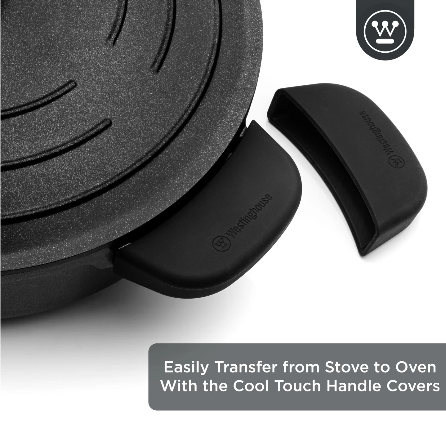 Westinghouse Hapjespan Performance - Blissful Black - ø 28 Cm / 4.1 Liter - Standaard Anti-aanbaklaag - Afbeelding 3