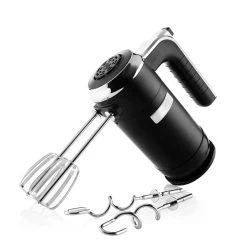 Westinghouse Handmixer Retro Collections - 6 Standen - Liquorice Black - WKHM250BK