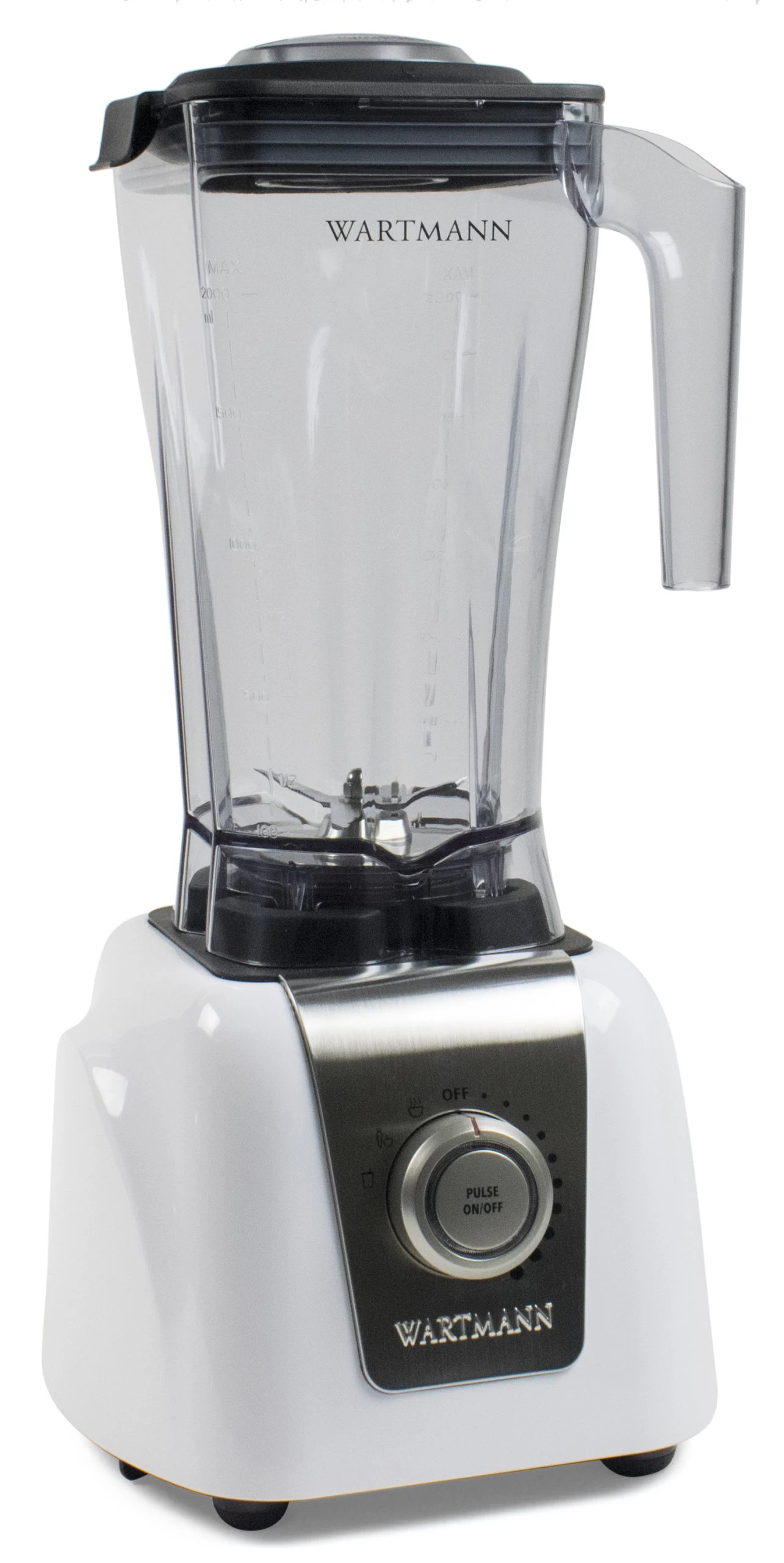 Wartmann Blender - 1250 W - Wit - 2 Liter