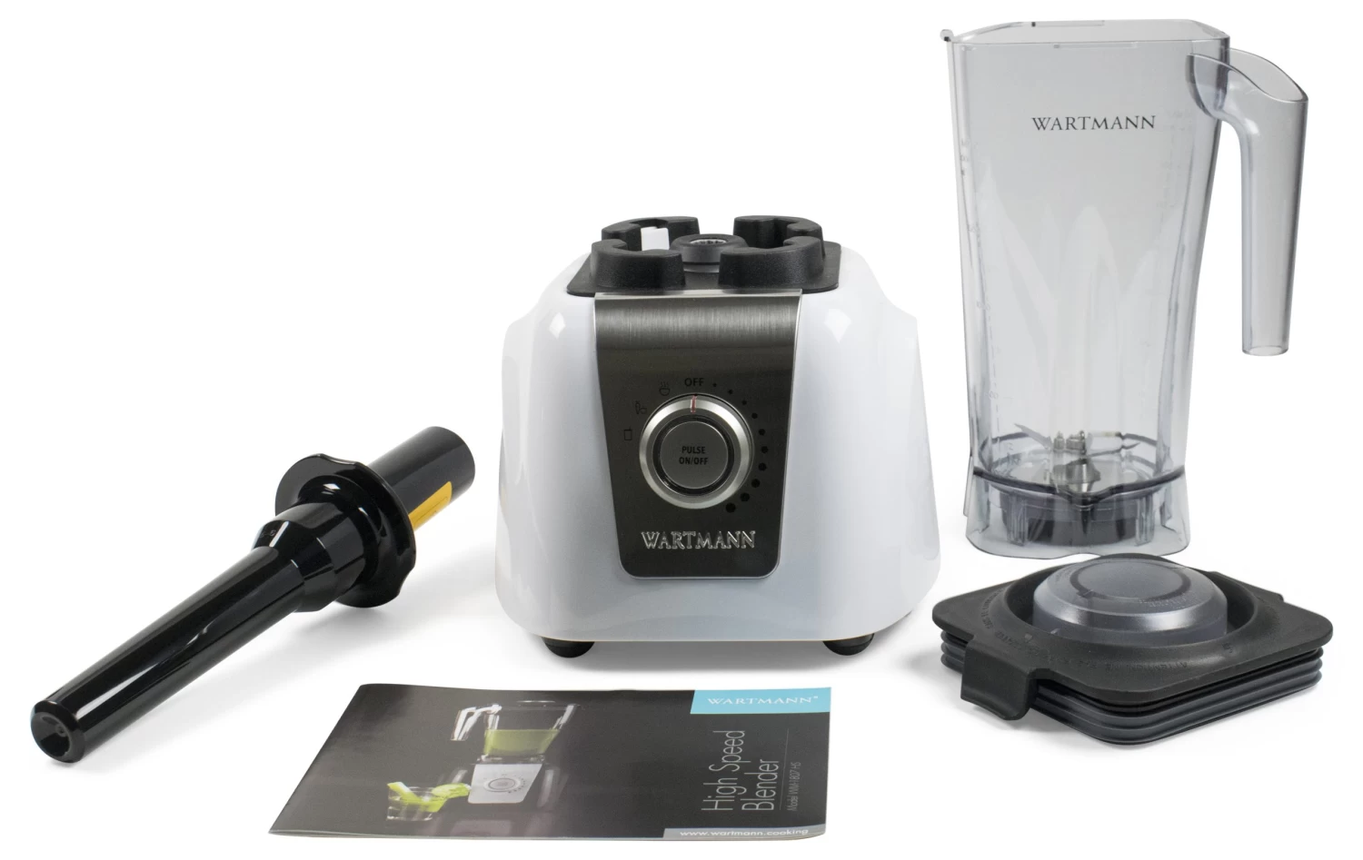 Wartmann Blender - 1250 W - Wit - 2 Liter - Afbeelding 2