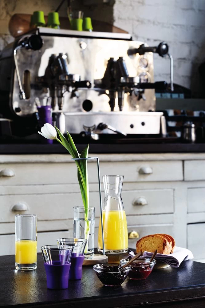 Bormioli Rocco Karaffen Ypsilon - Transparant - 1 Liter - 6 Stuks - Afbeelding 4