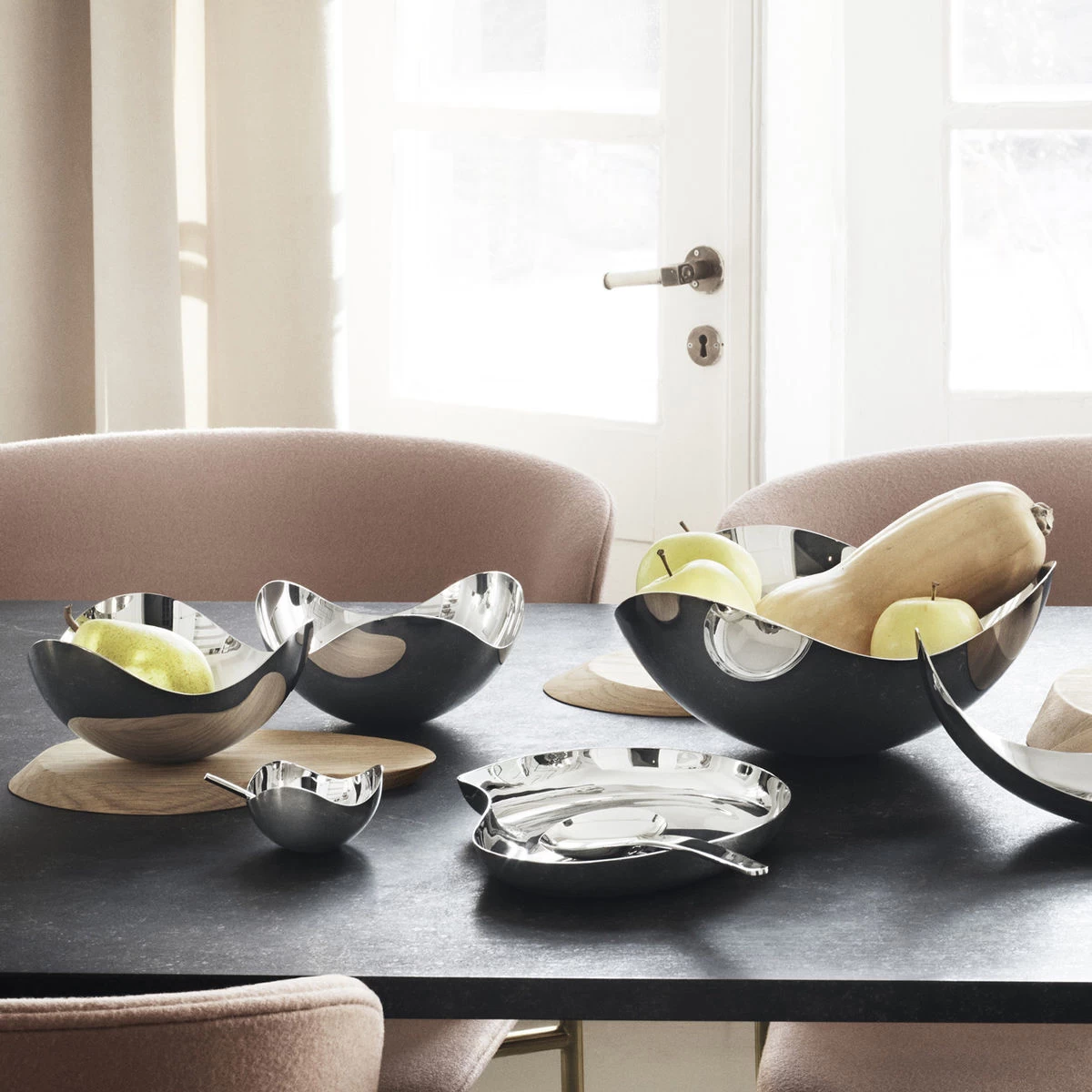 Georg Jensen Saladebestek Bloom - Afbeelding 2