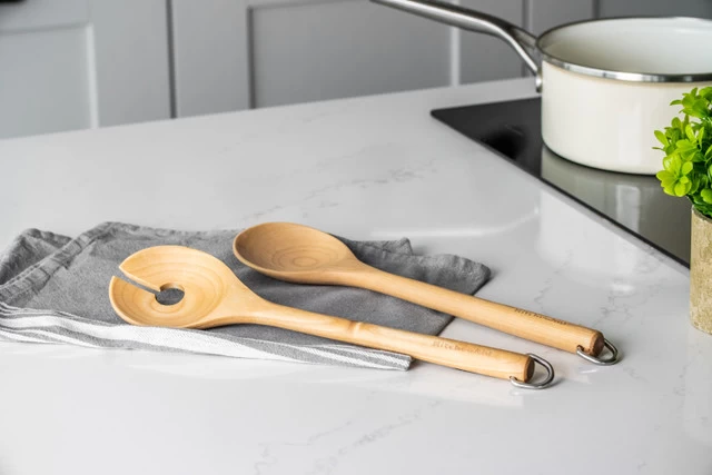 KitchenAid Slabestek Core Berkenhout 2-delig 33 Cm - Afbeelding 3