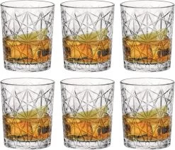 Bormioli Rocco Whiskey Glazen Lounge - 390 Ml - 6 Stuks