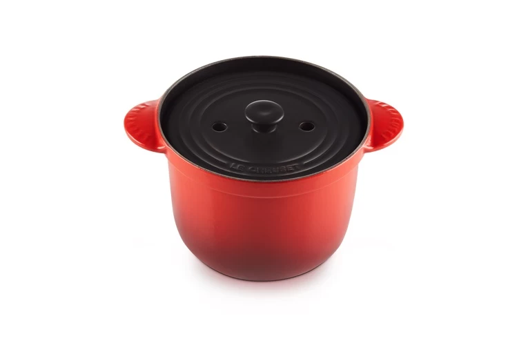 Le Creuset Rijstkoker / Cocotte Every - Tradition - Kersenrood - ø 18 Cm / 2 Liter - Afbeelding 3