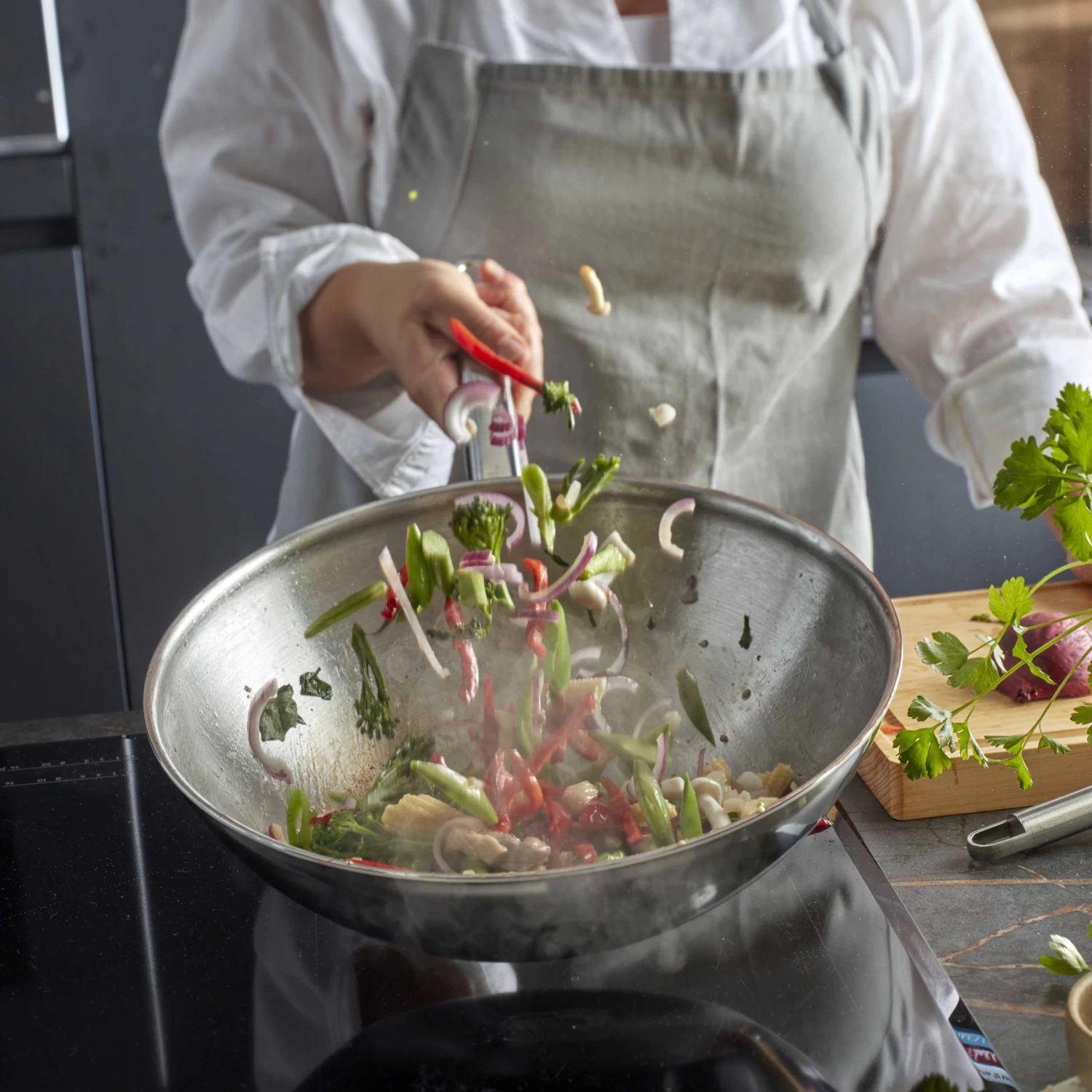 Demeyere Wokpan Apollo 7 - ø 26 Cm - Afbeelding 7