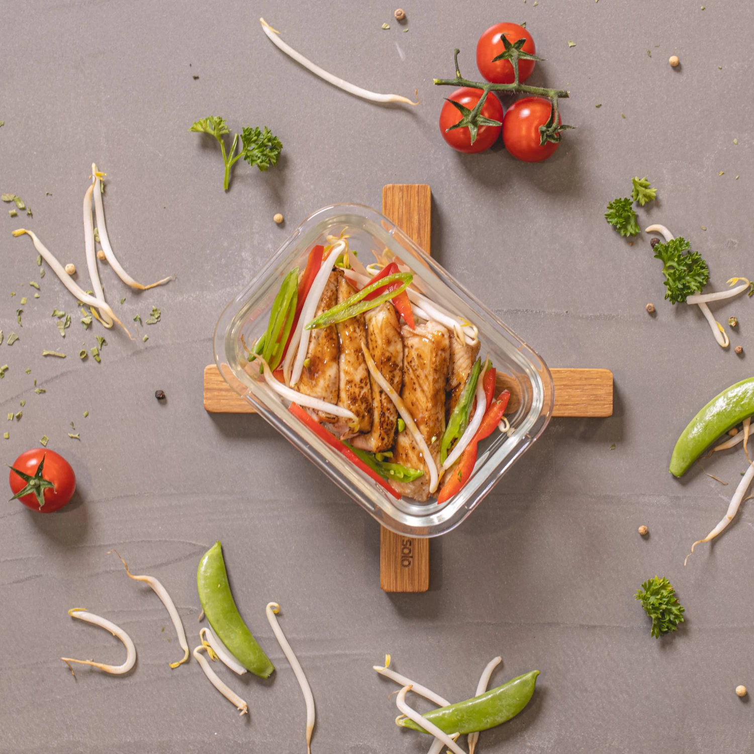 Sareva Glazen Vershoudbakje Cook & Fresh - 7-delig - Afbeelding 7