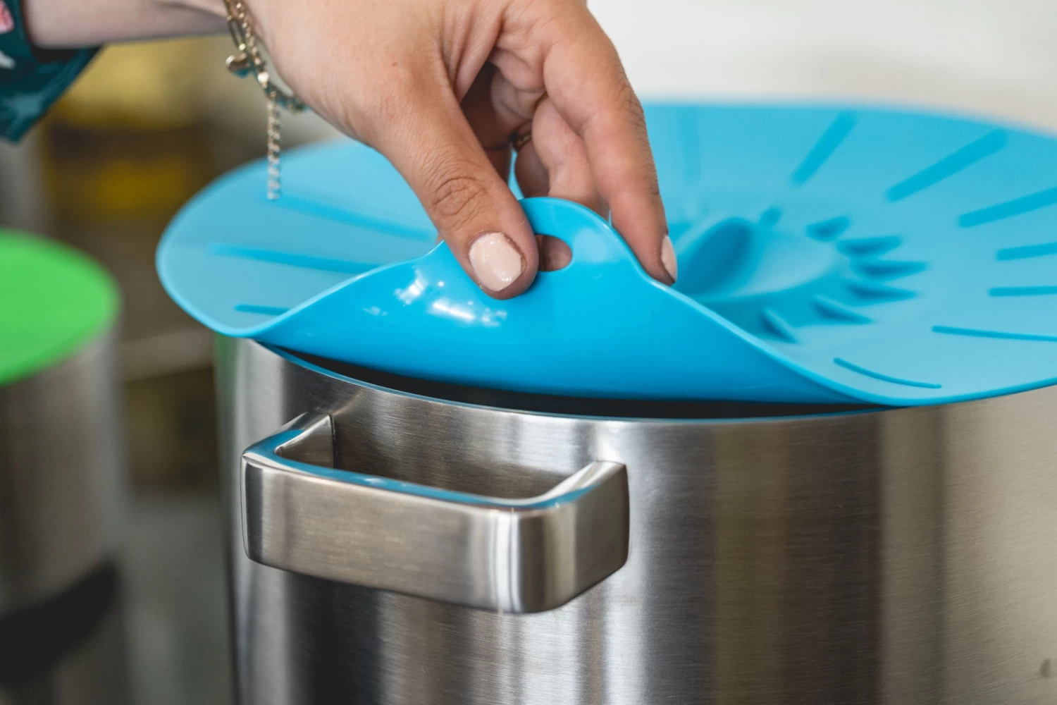 Sareva Siliconen Vershouddeksels - Vacuum - 5 Stuks - Afbeelding 3