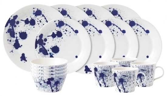Royal Doulton Serviesset Pacific Splash - 16-delig / 4 Personen