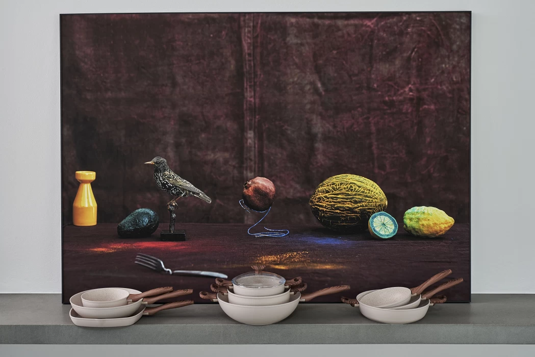 Sambonet Braadpan Rock 'n' Rose - Creme - ø 24 Cm / 4.5 Liter - Standaard Anti-aanbaklaag - Afbeelding 6