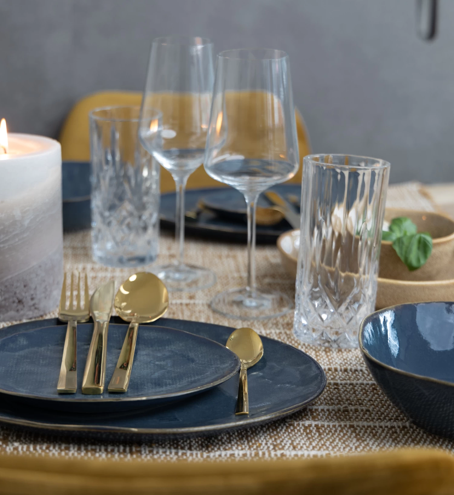 Cosy & Trendy Dinerbord Aicha - 27 X 23 Cm - Afbeelding 3