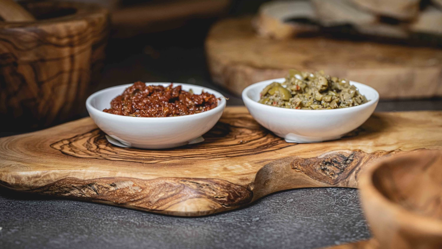 Jay Hill Kaasplank Tunea - Olijfhout - 18 X 16 Cm - Afbeelding 4