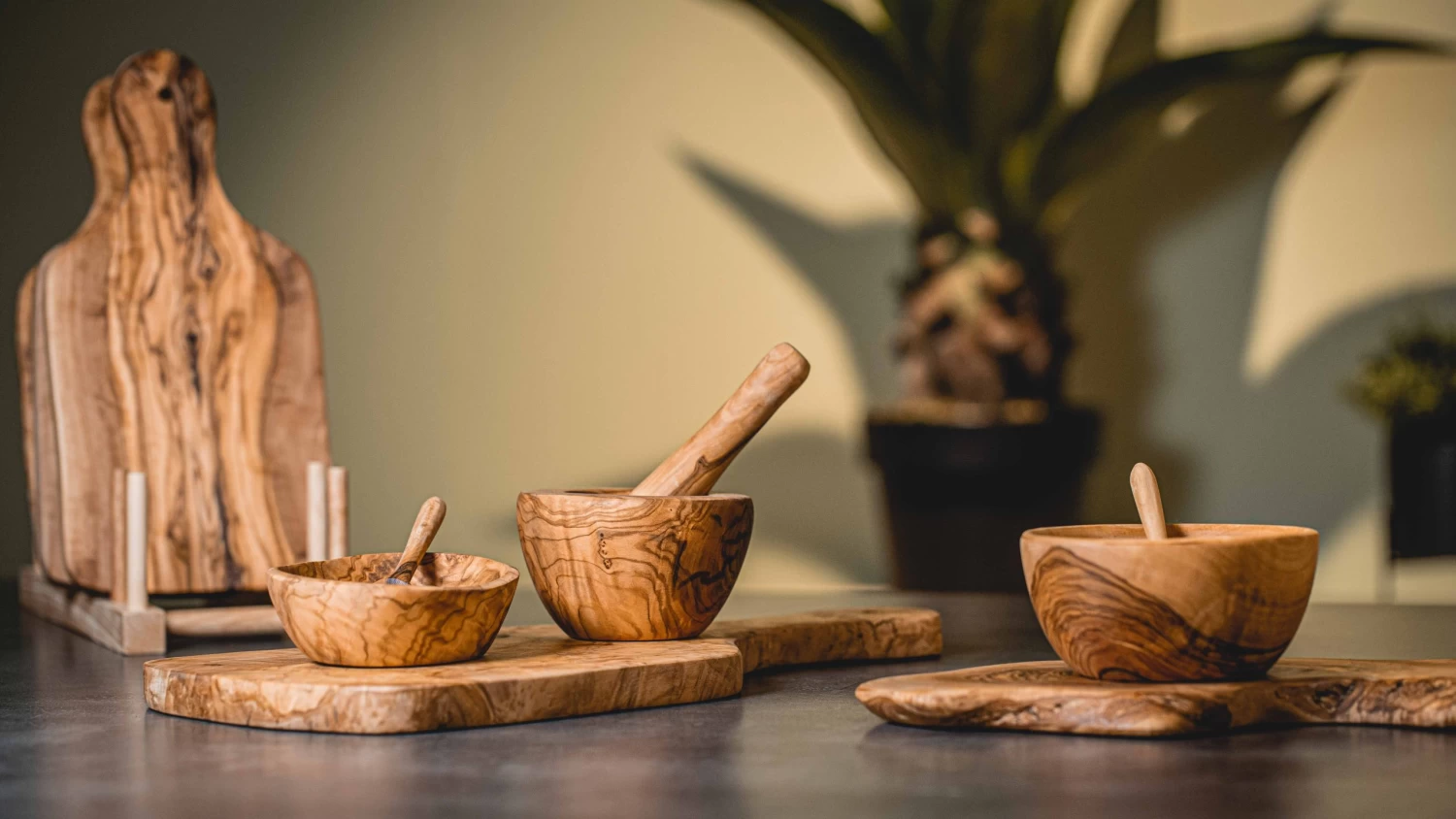 Jay Hill Kaasplank Tunea - Olijfhout - 18 X 16 Cm - Afbeelding 6